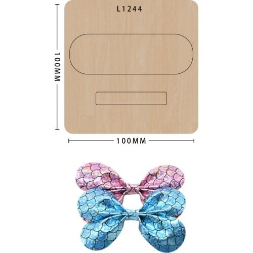 Bow Scrapbook Wooden Cutting Die Making Decor Supplies Dies Template Suitable For Common Die-Cutting Machines
