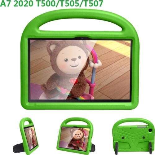 For Samsung Galaxy Tab A7 10.4 inch 2020 Shock Proof EVA full body cover Handle stand case for SM T500 T505 for kids