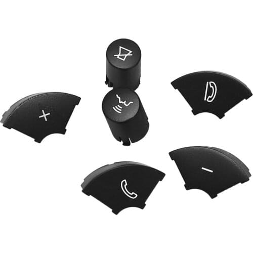 Multi-Functional Car Steering Wheel Switch Control Buttons Decoration Cover for Mercedes Benz W204 W212 X204