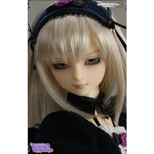 Full Set Volks Suigintou top quality 1/3 bjd doll girl female manikin clothes wig boots gift sd makeup included best resin