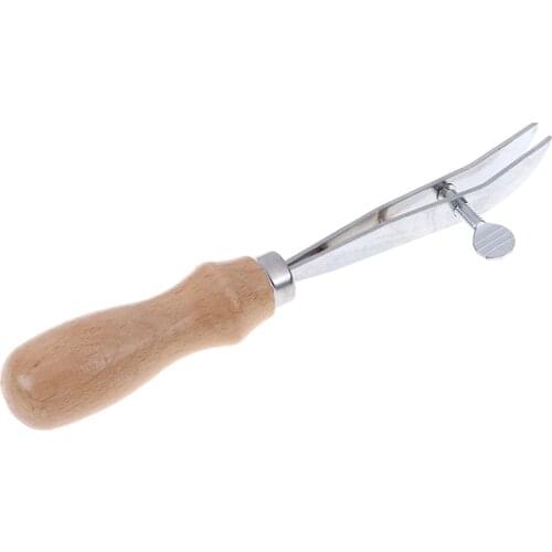 Handmade Adjustable Leather Craft Edge Creaser Skiving Tool DIY Stainless Steel Tools For Leather Craft DIY/Leather Making