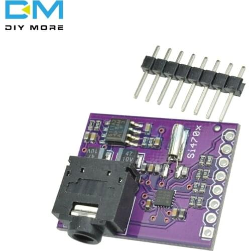 Si4703 FM RDS RBDS Tuner Breakout Module Board Digital Radio Broadcast Data Processing For Arduino AVR ARM PIC With Pins