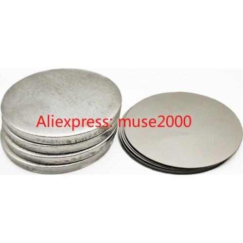 304 steel washer solid stainless steel no hole solid disc non-hole round board Dia 15 20 25 30 35 40 50 60mm T1.3-2.8mm