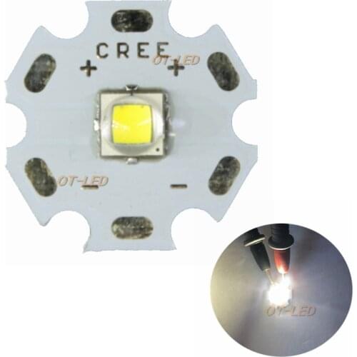 10PCS CREE XM-L2 XML2 LED T6 U2 10W WHITE Neutral White Warm White High Power LED Emitter with 12mm 14mm 16mm 20mm PCB for DIY