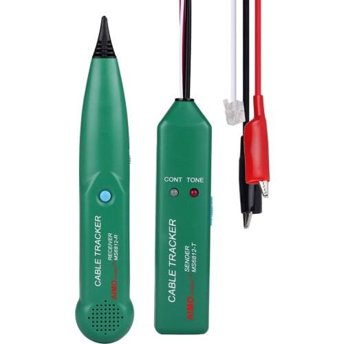Cable Tracker Tester MS6812 Professional Line LAN Detector Telephone Wire Tracer Breakpoint Location for Wireman