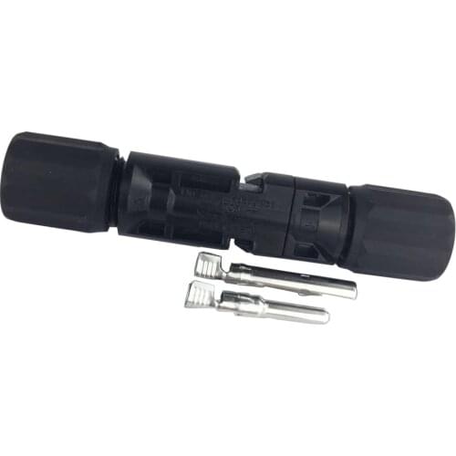 New 1Pair Male & Female Solar Connector PV Solar Panel Connectors IP67 1000Vdc for Solar Cable 2.5mm2 4mm2 6mm2