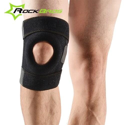 1 Pcs Meniscus Patella EVA Padded Sport Knee Pads Adjustable High Elastic Knee Protector Basketball Running Knee Support Brace