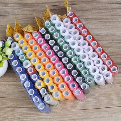 10pcs/pack 200 Yards/Spool High Quality Sewing Thread Machine Embroidery Thread Home Supplies Carfts New Arrivals