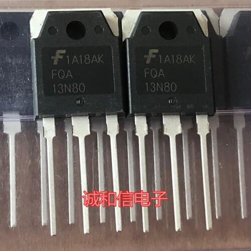 100% New&Original In Stock FQA13N80 FSC TO-247 NMOS 13A/800V