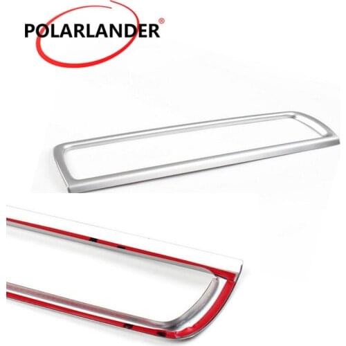 2pcs Interior Front Car Door Speaker Frame ABS Chrome Loudspeaker Trim cover For BMW 5 Series F10 F18 2011-2016 Car styling