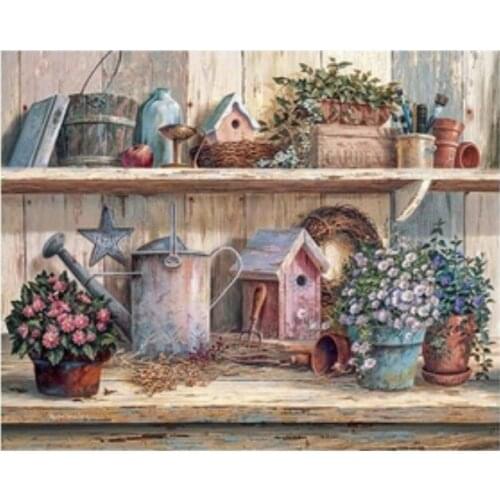 Diy Diamond Art Mosaic Birds Aviary Embroidery Painting Large Size Stones Drawing Picture Wall Decor Handcraft Gift New Arrival