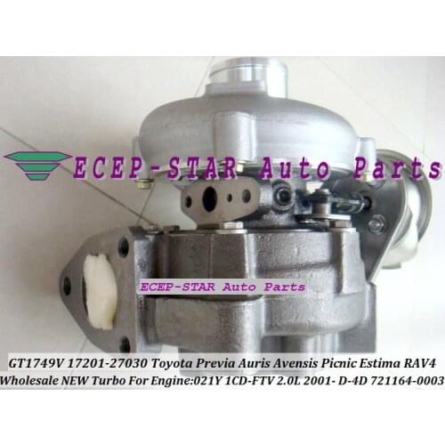 Free Ship 721164 721164-0013 721164-0011 721164-0009 721164-0005 801891-5001S 17201-27030A 17201-27030E 17201-27030F 1CDFTV 2.0L