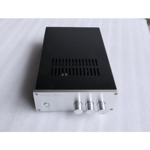 BZ1907F All Aluminum Power Amplifier Chassis Volume adjustment Preamplifier Housing DIY Case Audio Box