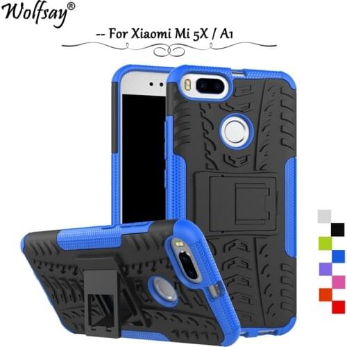 For Xiaomi Mi A1 Case Shockproof Armor Rubber Hard Phone Case Bumper For Xiaomi Mi A1 Protective Back Cover For Xiaomi Mi A1 5X