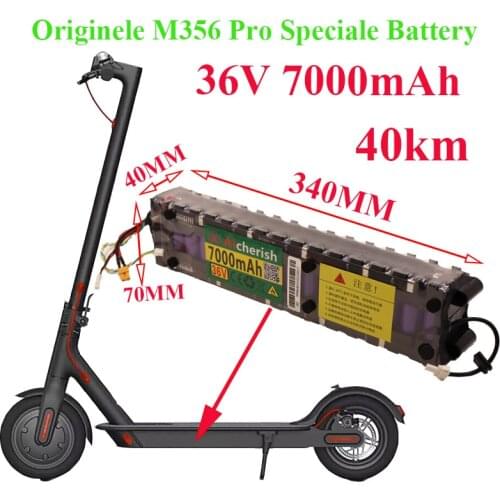 Electric Scooter M356 Smart Foldable 100% Original Genuine 36V 20Ah 7Ah 20000Mah 60Km Mileage Ebike 18650 Accumulator Battery
