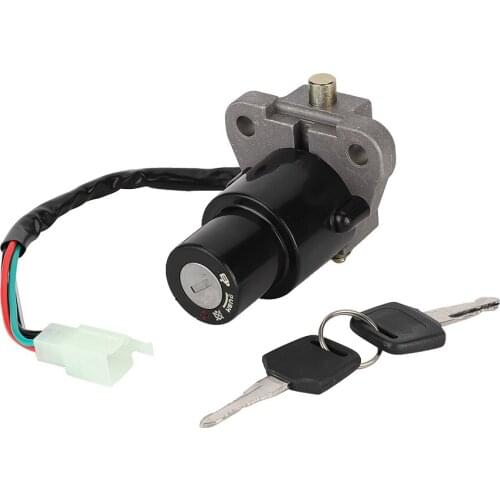 Ignition Key Switch With 2 keys Fit for Kawasaki KLR650 KLR 650 1987 1988 1989 1990 1991 1992 1993 1994-2007 for AS1653SW160LM
