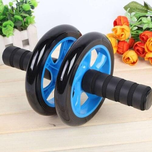 Abs Abdominal Roller Wheel Exercise Gym Home Push-up Arm Waist Leg Exercise Fitness Equipment Muscle Trainer Training Supplies