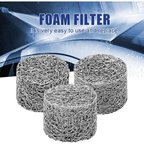 Stainless Steel Foam Lance Filter Replacement Lance Mesh Tablet For Snow Foam Generator Car Cleaning Tools Accessories