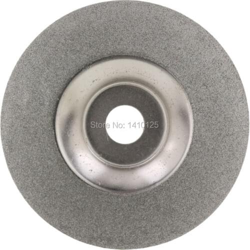 100 mm 4" inch Diamond Coated Grinding Disc Wheel For Angle Grinder Grit 150 Arbor Hole 16 mm 5/8" Glass Stone