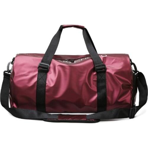 Sport Duffel Gym Bag Waterproof Shoe Pouch,Weekend Travel Bag Water-resistant