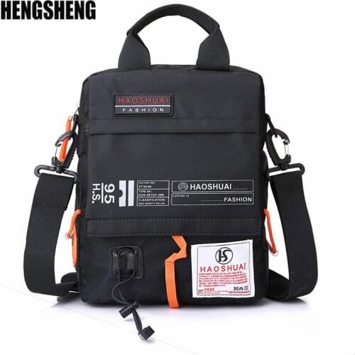 Mens Bag Messenger Bag Male Waterproof Nylon Camouflage Satchel Over The Shoulder Crossbody Bags Handbag Mini Briefcase ZF9911