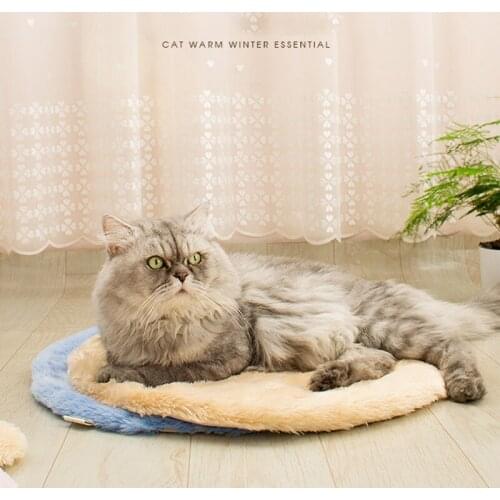 Cat Bed Ultra Soft Plush Dog Crate Mat Pet Beds Mat for Cage Sofa Car Pet Cushion Self-Warming Dog Crate Bed Machine Washable