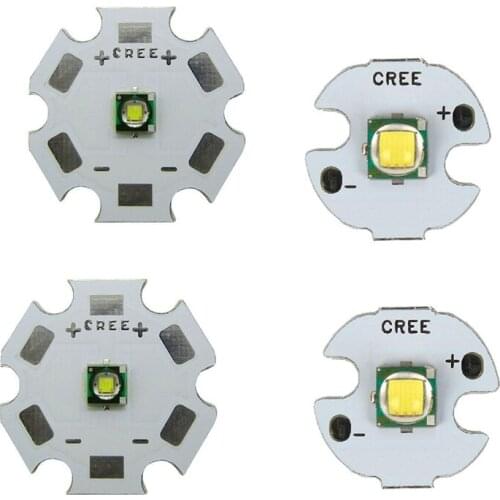 1pcs 10W High Power CREE XML XM-L T6 U2 LED Emitting Diodes cool White with 16mm / 20mm base for flashlight light