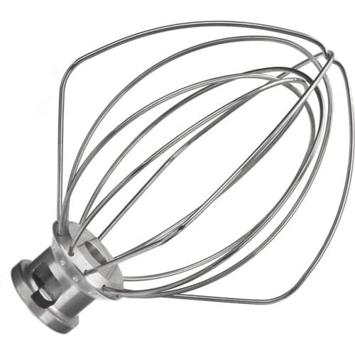 Whip Whisk Egg Beater Cream Mixer Stainless Steel Attachment for K45WW 9704329 Stand Mixers Milkshake Noodle Maker