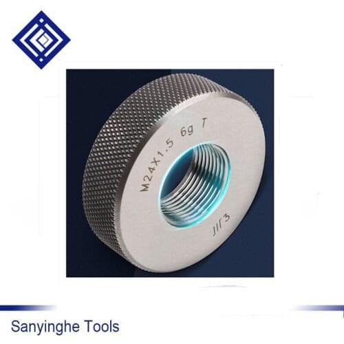 High quality M12/M14/M16/M18/M20/M22/M24 Threaded ring gaugege measuring external pass stop