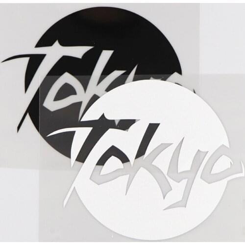 13.5X10.9CM Tokyo Japan Car Sticker Vinyl Decal Modern Cartoon Word Decoration