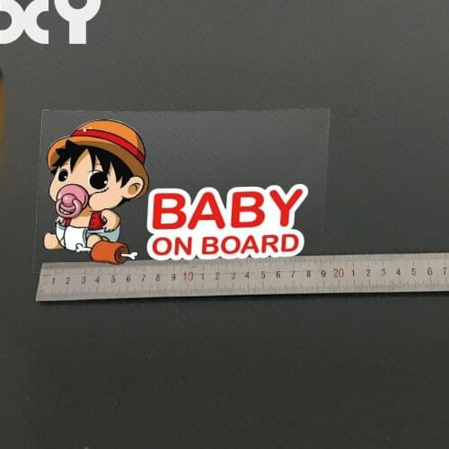 Baby on Board Funny Cute Car Window Stickers Decals 6.7" * 4.3" Drop Shipping