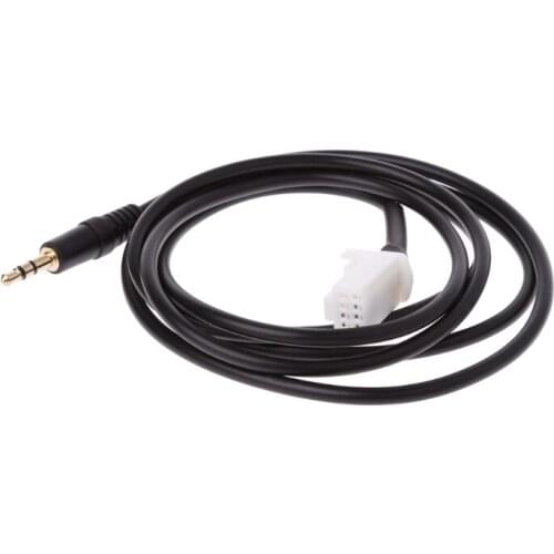 8 Pin 3.5mm AUX Cable Adapter Car Music Plug For Suzuki Swift Jimny Vitra 1XCF