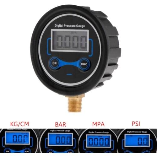 Digital Tire Pressure Gauge Car Bike Motorcycle Tyre Tester Air PSI Meter 1/8NPT