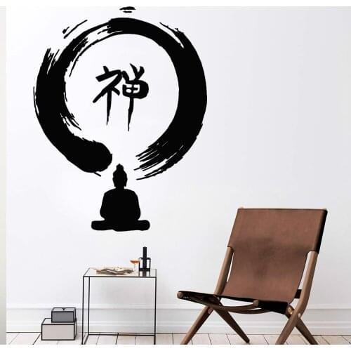 Diy Buddha Home Decor Modern Acrylic Decoration For Kids Rooms Nursery Room Decor Wall Decal Home Decor