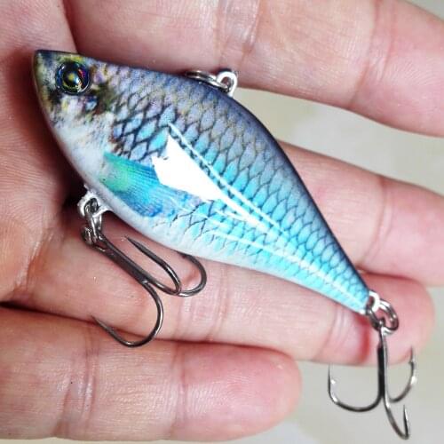 6.35CM 14g VIB Fishing Lures Sinking Artificial Vibrator Bass Bait Ocean Rock fishing