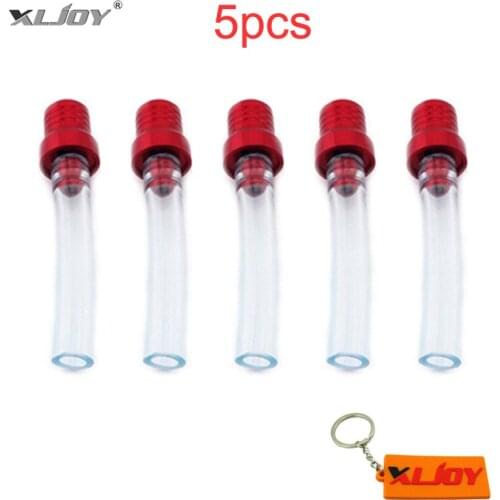 XLJOY 5x Gas Fuel Tank Cover Cap Vent Valve Breather Hose Tube For Honda Pit Dirt Motor Bike Motocross Motorcycle XR CRF