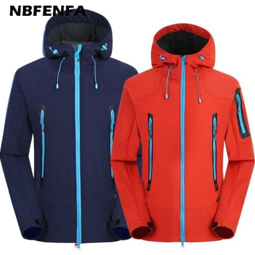 Women Men Jackets Softshell Fleece Warm Coat Hooded Outdoor Outwears Thick Male Casual Clothing Camping Trekking Jacket LX014