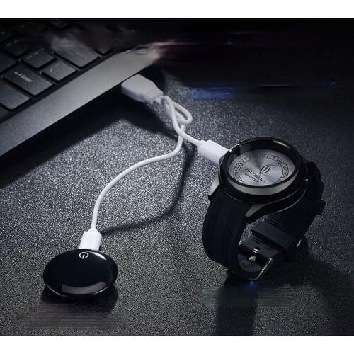 Multifunctional Bluetooth Sports Bracelet Smart Changeable Wire USB Watch Cigarette Lighter Watch Lighter Call Reminder Gadgets