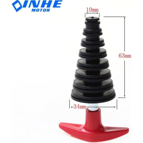 Small PVC Exhaust Pipe Plug Muffler Cleaning Waterproof Plug Suitable For Dirt Pit Bike Motorcycle Supermoto ATV Parts