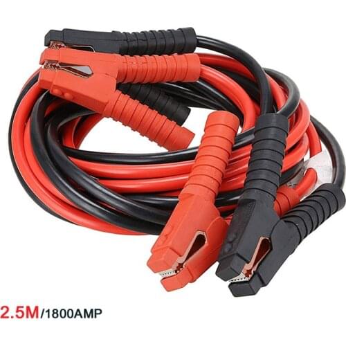 Jumper Battery Cables 2M 500AMP 1800AMP Booster Cable Emergency for Car Van Terminals Jump Starter Leads Car batteries clips