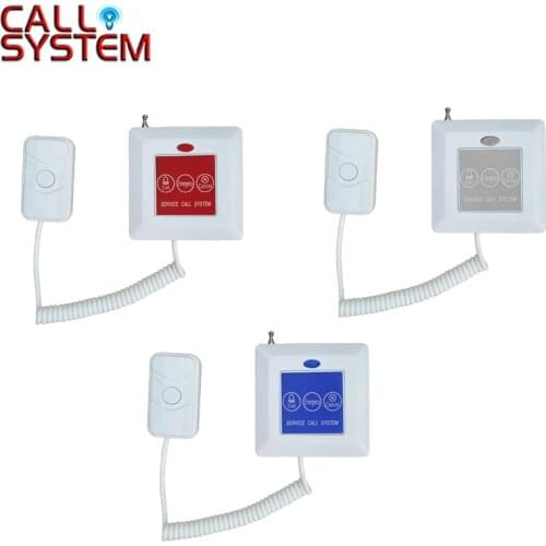 10pcs Waterproof Buzzer Health Center Service Calling Equipment Wireless Hospital Nurse Button Paging System