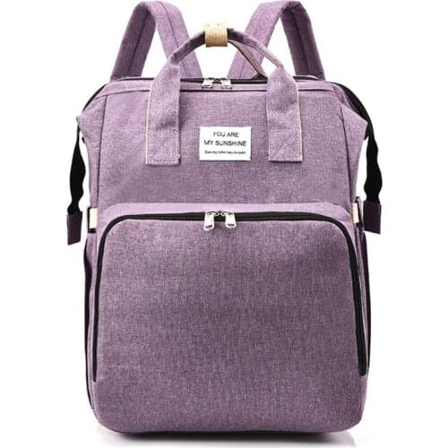 Diaper Bag Backpack with Portable Changing Pad Unisex Baby Bags for Boys Girls Multipurpose Travel Back Pack for Moms Dads