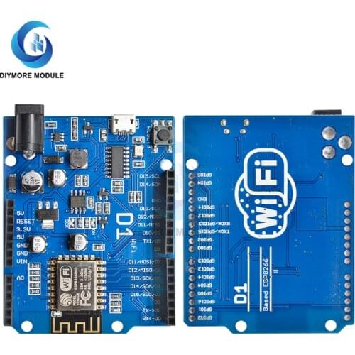 Smart Electronics ESP-12F WeMos D1 WiFi based ESP8266 shield for arduino Compatible IDE