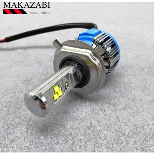 Universal Motorcycle LED Headlight Bulb 6000K For KAWASAKI w800 zzr1400 performance sport versys 650 For SUZUKI intruder etc