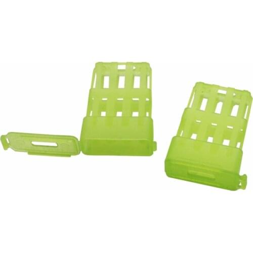 Green Plastic Bee Boxes Beekeeper Rearing Queen Bee Cage Apiculture Bee transport cages Farm Bee Tools 50 Pcs