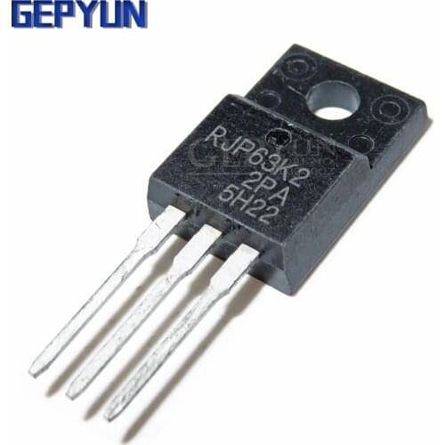 10PCS RJP63K2 TO-220F 63K2 TO220F Liquid crystal pla Gepyun