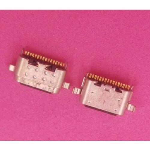 2Pcs Charging Port Plug USB Charger Dock Connector Type C For Lenovo Tab P10 TB-X705F X705F ASUS ZenFone 6 2019 ZS630KL I01WD