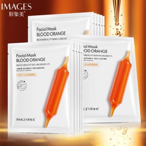 25g/PC Vitamin C & Niacinamide Essence Mask Nourish Whitening Brighten Hydrating Increases Elasticity Oil Control Face Care