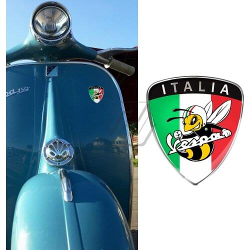 3D Motorcycle Decals Italia Stickers Case for PIAGGIO Vespa GTS GTV LX Sticker