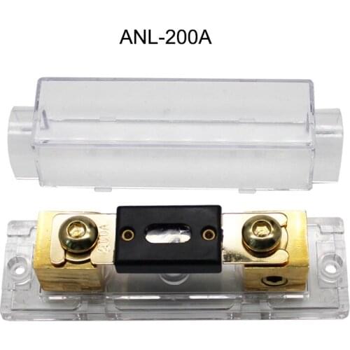 40A 60A 80A 100A 200A 250A 300A Fuses AMP ANL Fuse Holder Bolt-on Fuse Automotive Fuse Holders Fusible Link